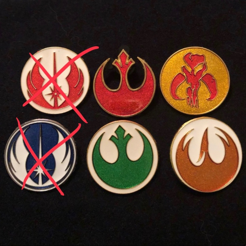 $8 Each - Disney Star Wars Pins